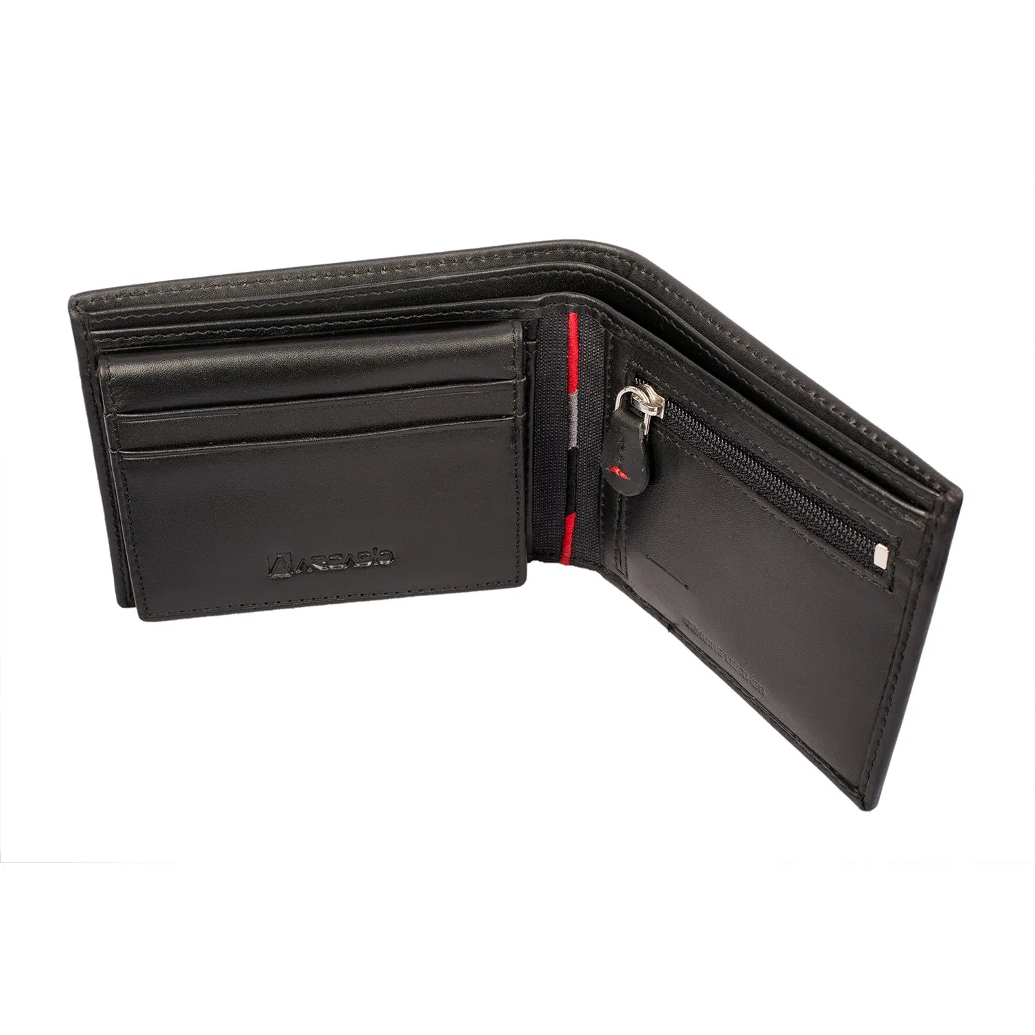BLACK MAGIC Leather Wallet ARW1002BK