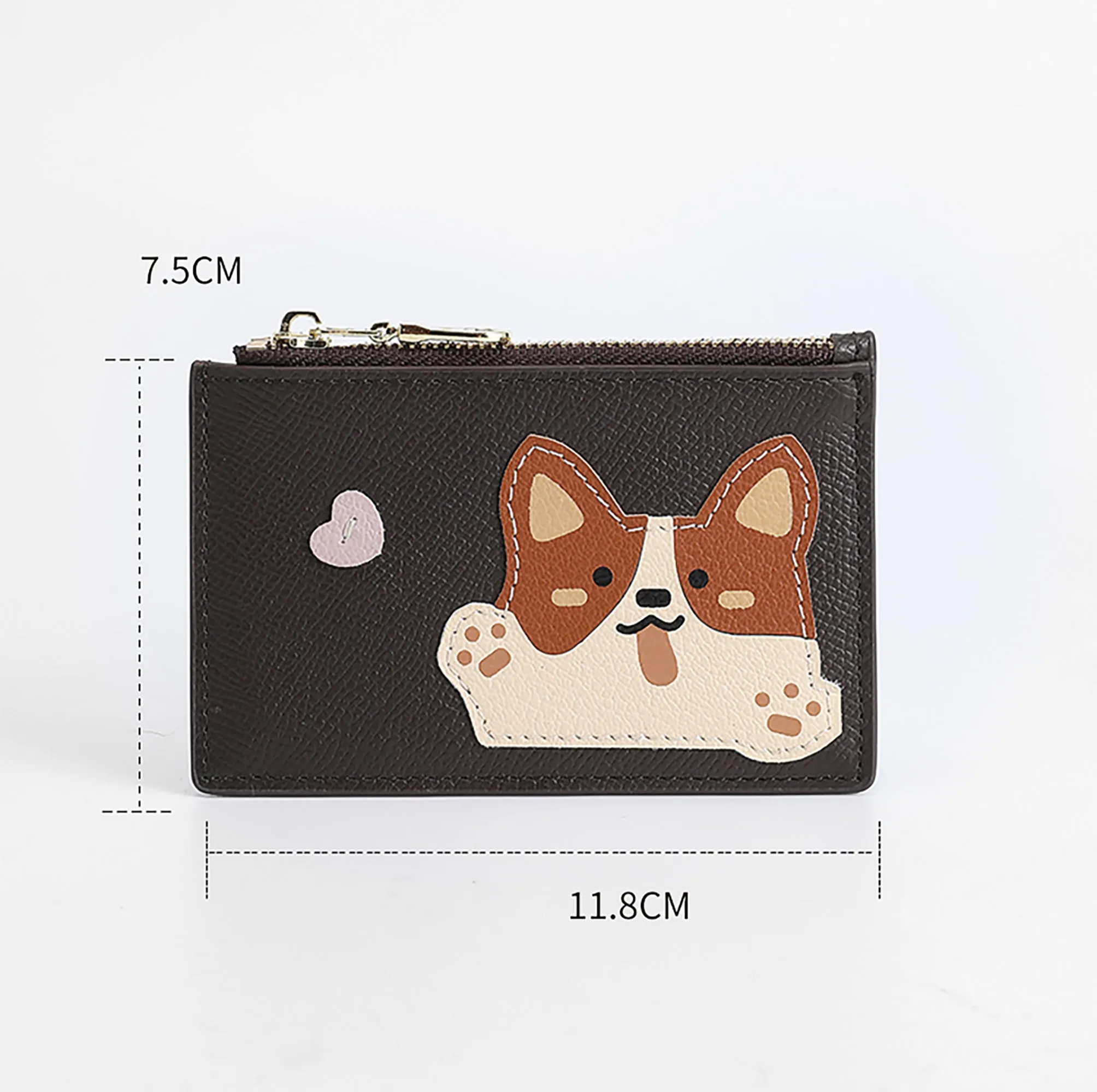 Cardholder wallet for women, premium genuine leather, cute and lightweight, multi-card holder, 2025 new model, ID card organizer