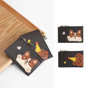 Cardholder wallet for women, premium genuine leather, cute and lightweight, multi-card holder, 2025 new model, ID card organizer