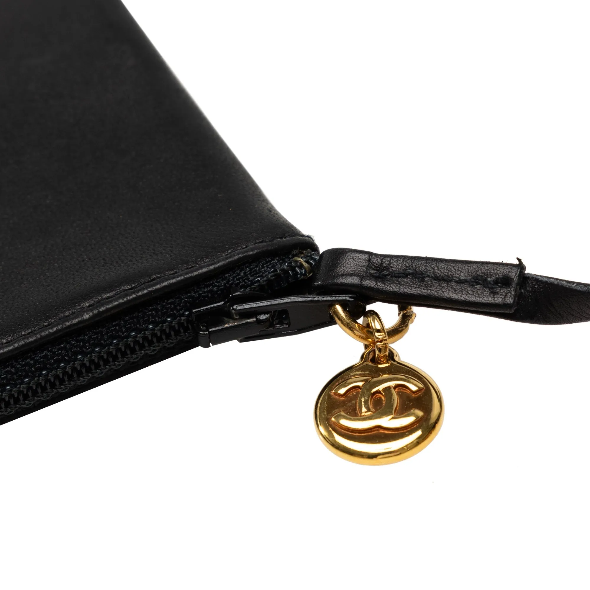 Chanel Duma Backpack Black Raffia Gold
