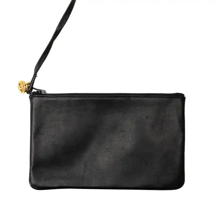 Chanel Duma Backpack Black Raffia Gold
