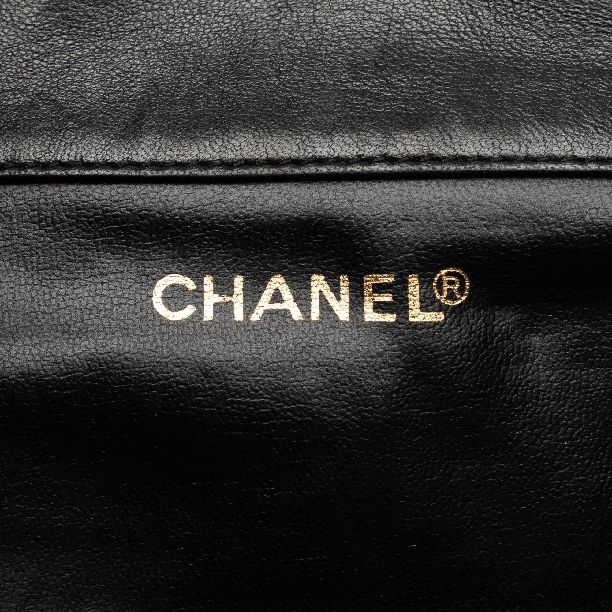 Chanel Duma Backpack Black Raffia Gold