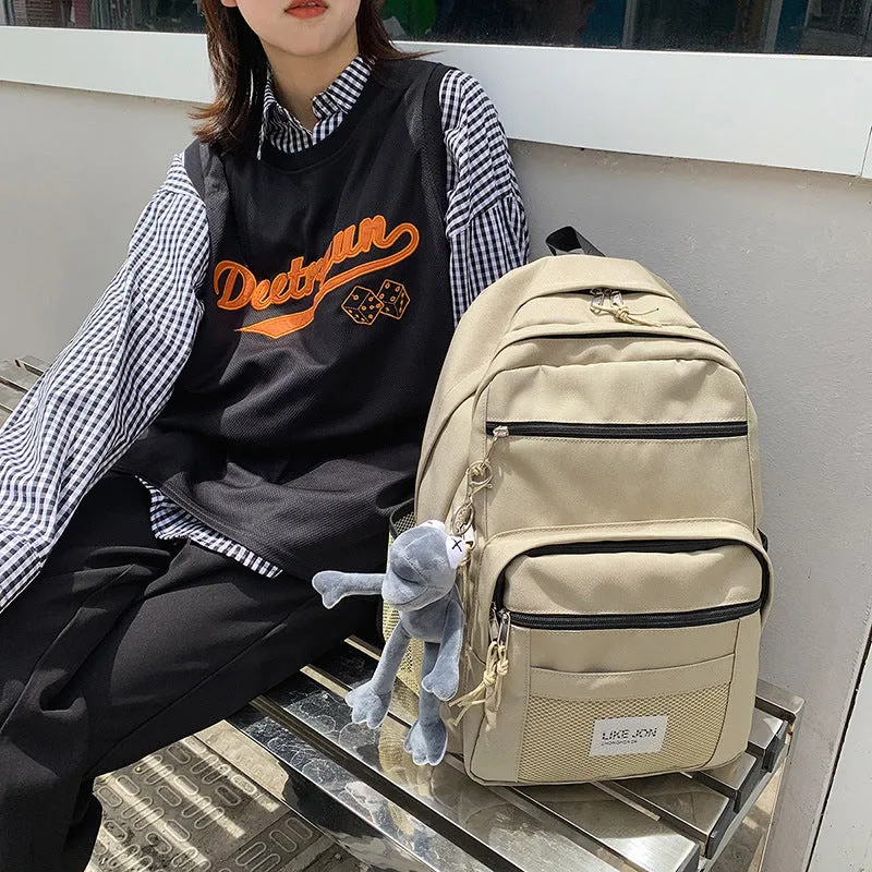 College School Oxford Backpack For Students Boys Girls Casual Bookbag