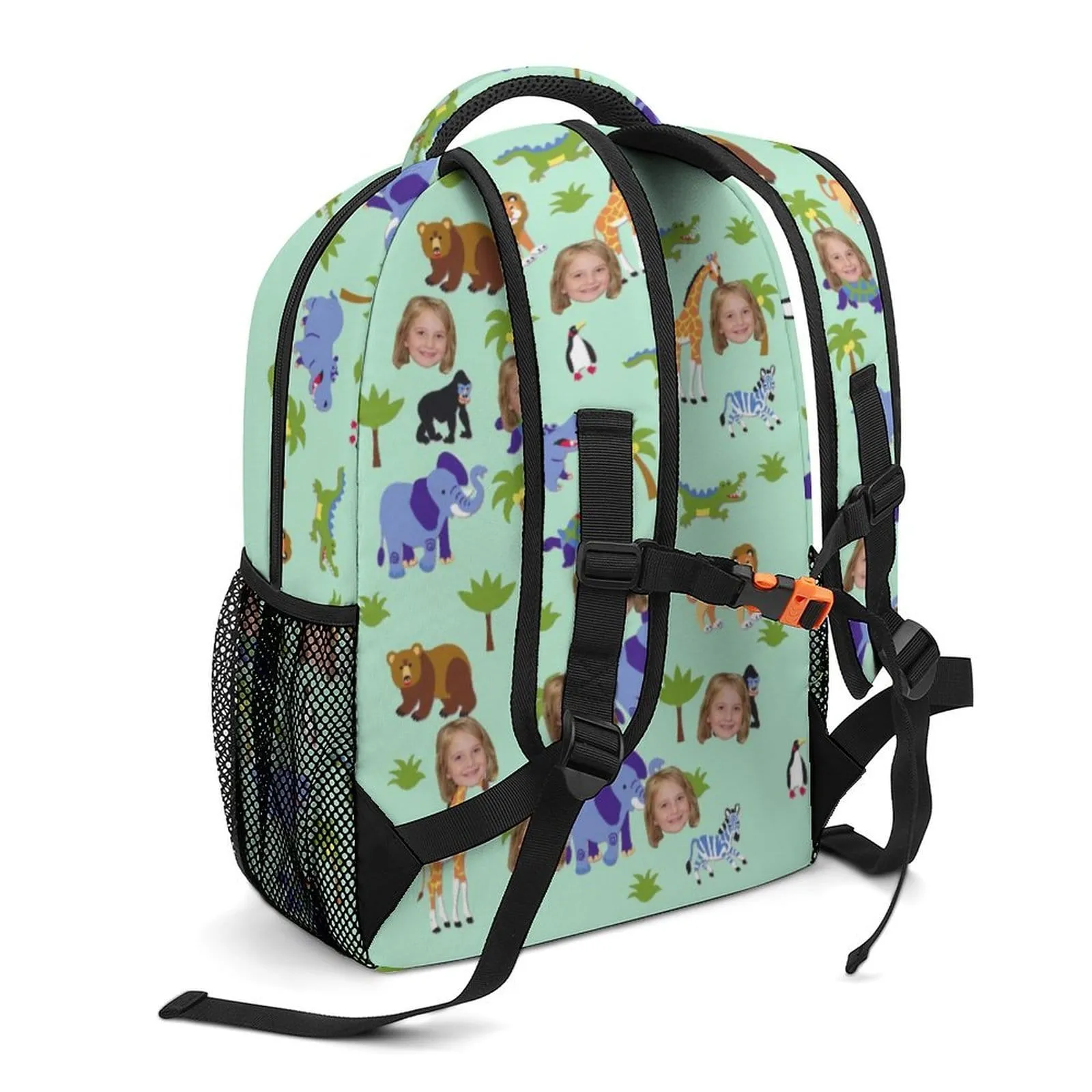 Custom Face Animals Children's Backpack