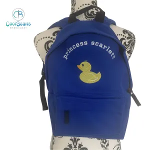 Duck - Rubber Duck Rucksack 9L - Personalised