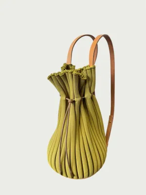 Exhale Supernova Backpack in Yellow Ochre