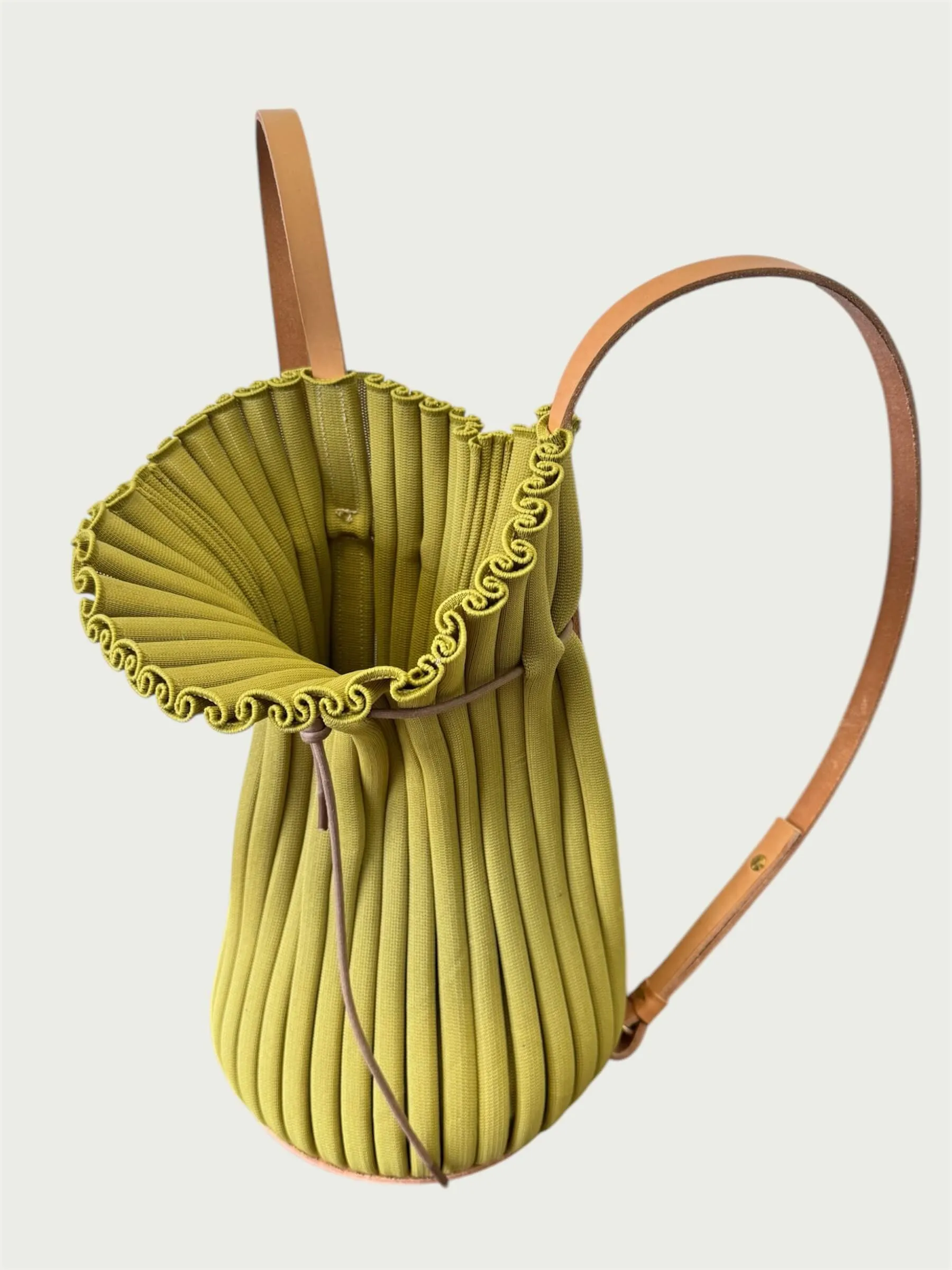 Exhale Supernova Backpack in Yellow Ochre