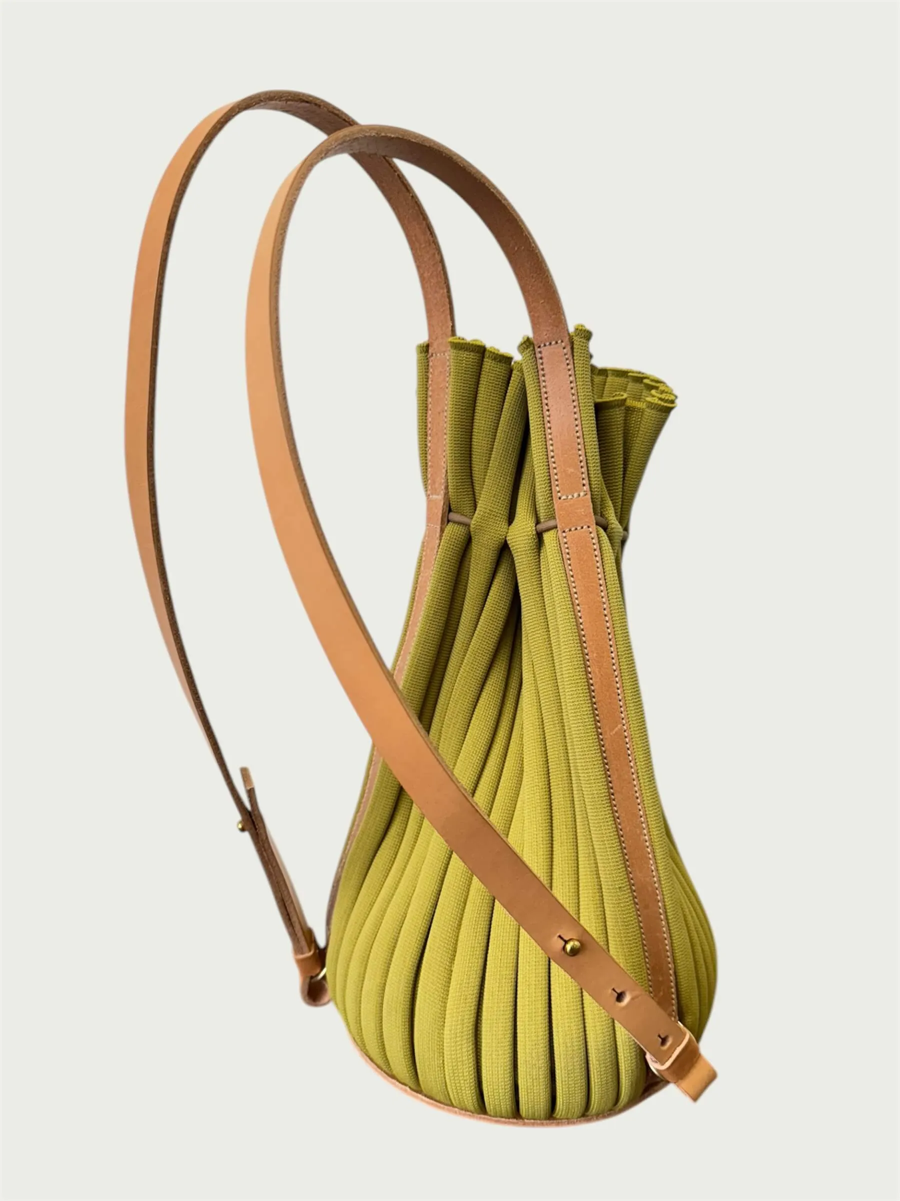Exhale Supernova Backpack in Yellow Ochre