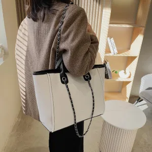 Large Capacity Practical Summer Canvas Handbags