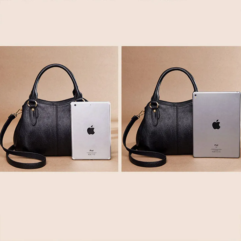 Large Capacity Vintage Elegant Handbag Crossbody Bag