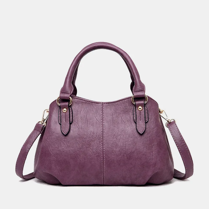 Large Capacity Vintage Elegant Handbag Crossbody Bag