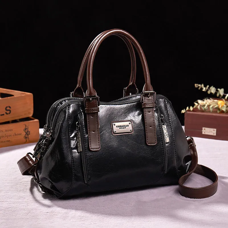 Large Capacity Vintage Luxury Tote Bag