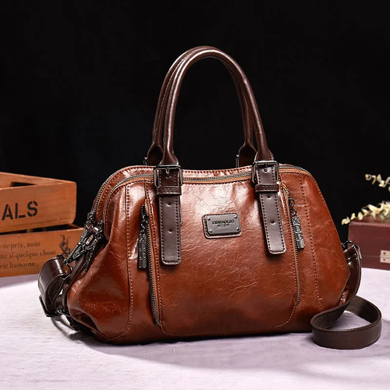 Large Capacity Vintage Luxury Tote Bag