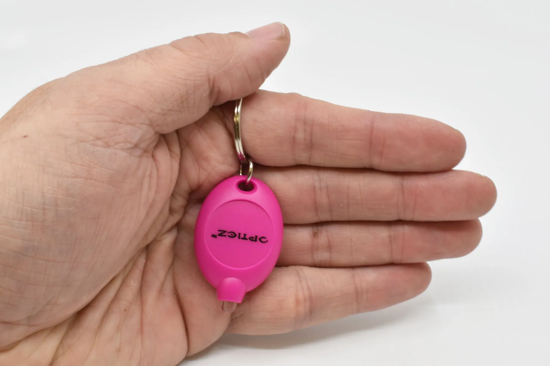 Oval UV Torch LED Keychain Flashlight UltraViolet Blacklight