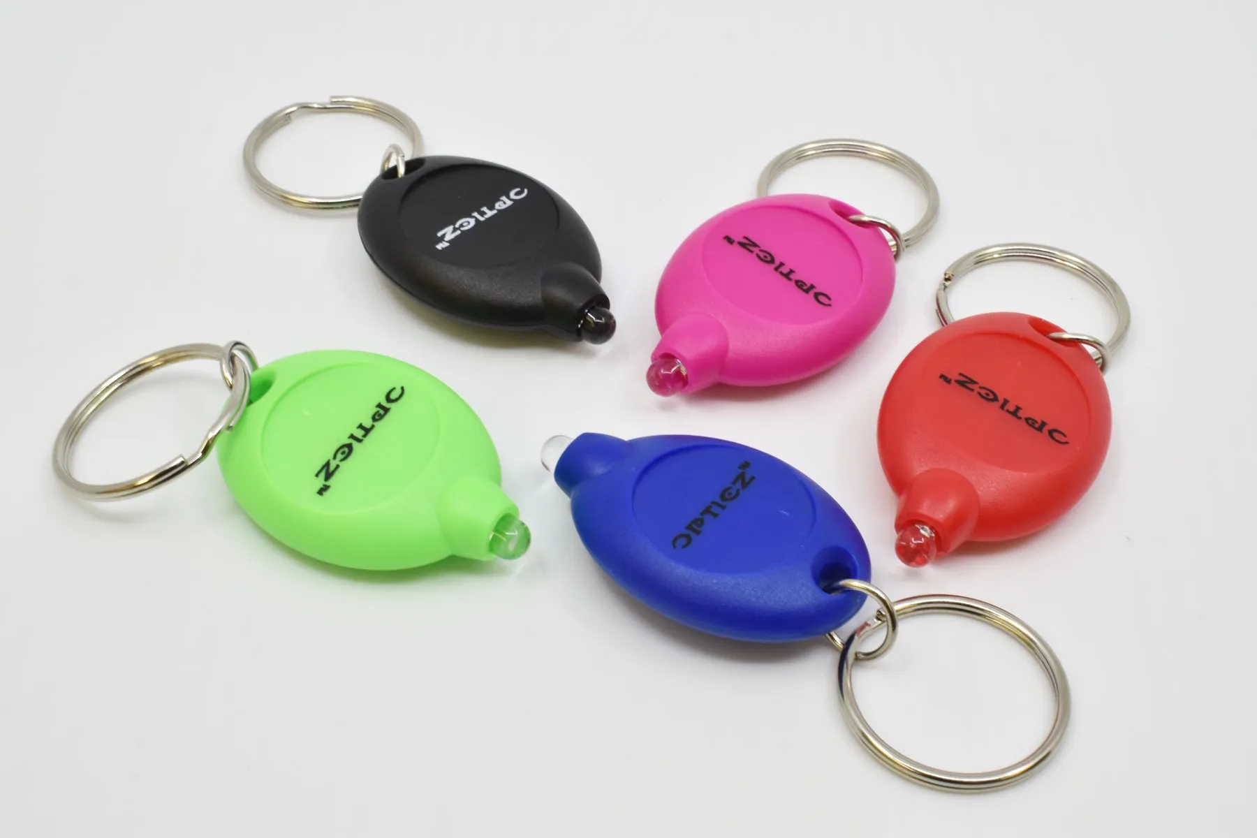 Oval UV Torch LED Keychain Flashlight UltraViolet Blacklight