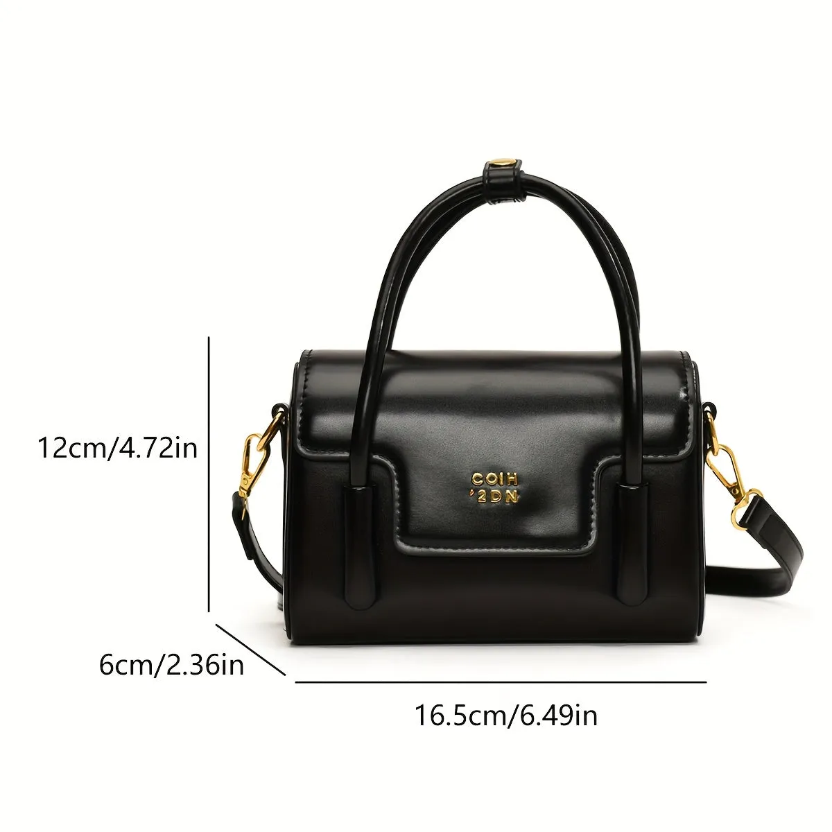 Uakiss Niche Design, Retro High-Quality Small Square Bag, Simple, Casual And Versatile Handbag, Fashionable And Personalized, Foreign-Style Shoulder Bag